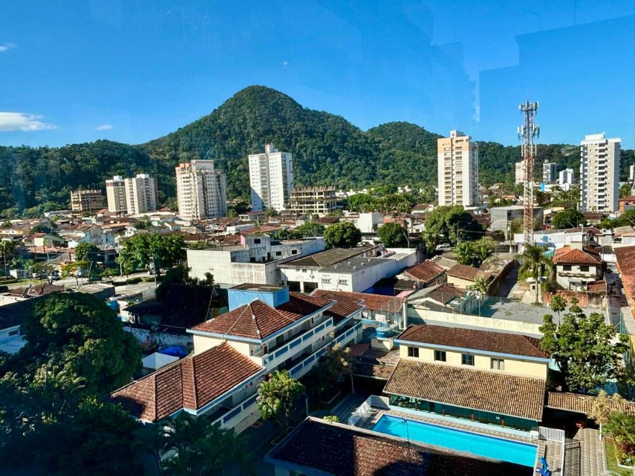 Novo Apto Canto Do Forte, Rua Praia Vista Montanha, Com Wi Fi, Homebeach10, 01 Vaga De Garagem, Melhores Restaurantes Ao Lado Прая Гранде Екстериор снимка
