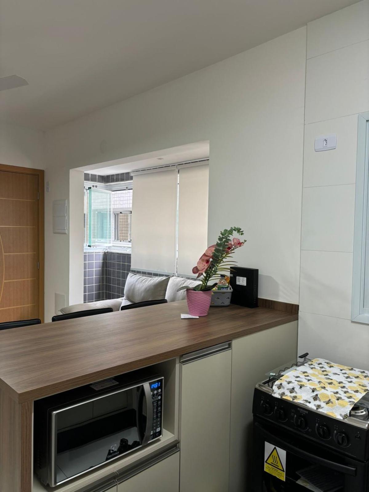 Novo Apto Canto Do Forte, Rua Praia Vista Montanha, Com Wi Fi, Homebeach10, 01 Vaga De Garagem, Melhores Restaurantes Ao Lado Прая Гранде Екстериор снимка