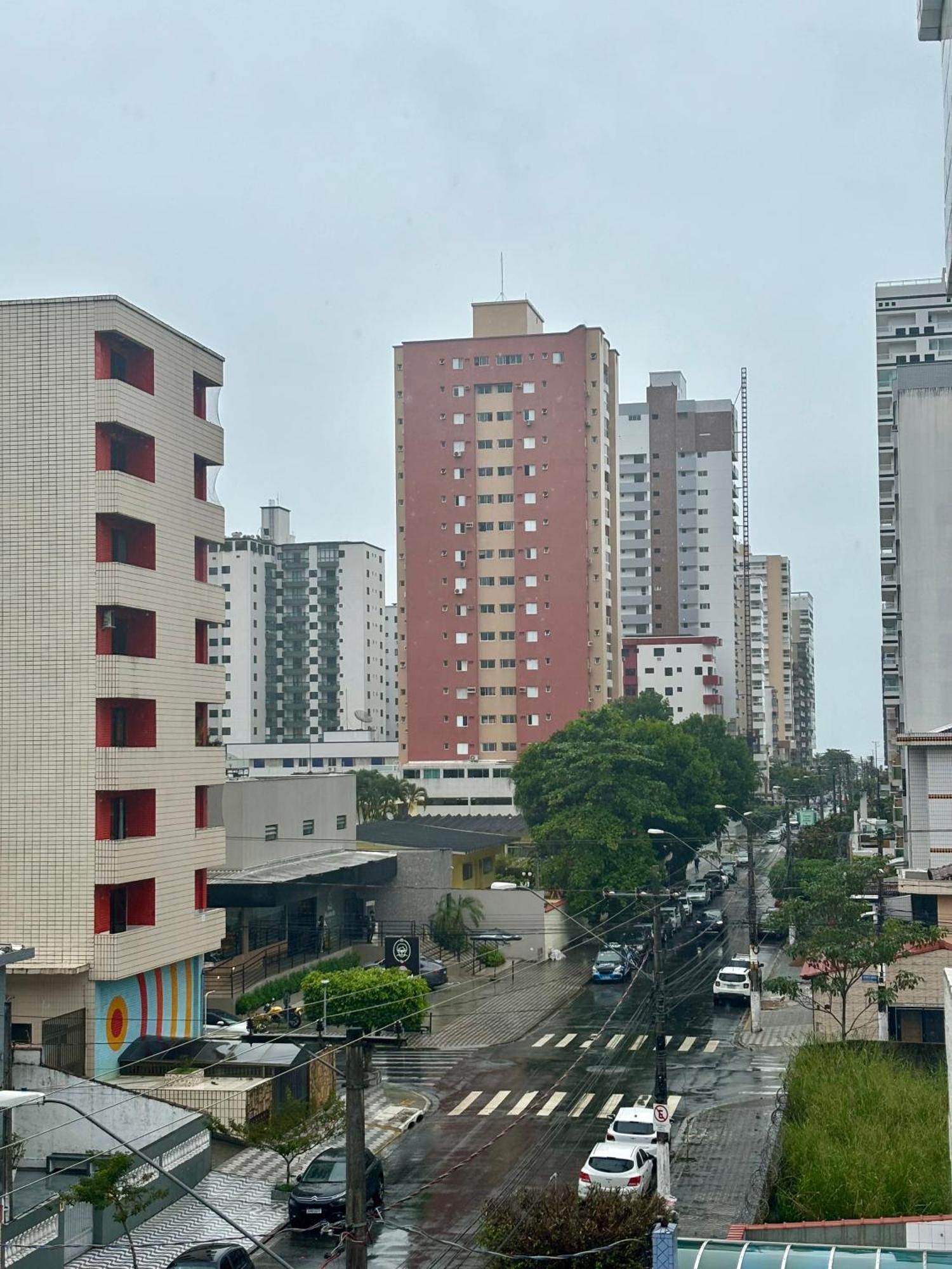 Novo Apto Canto Do Forte, Rua Praia Vista Montanha, Com Wi Fi, Homebeach10, 01 Vaga De Garagem, Melhores Restaurantes Ao Lado Прая Гранде Екстериор снимка